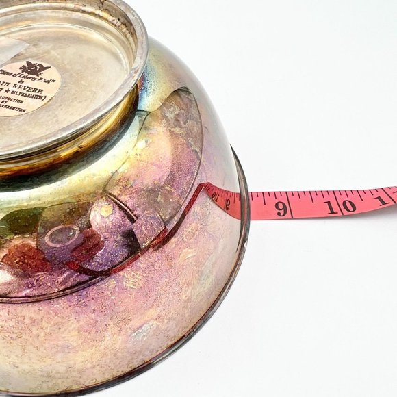 Oneida Silversmiths Reproduction Sons of Liberty Bowl by Paul Revere Vintage - Picture 4 of 5